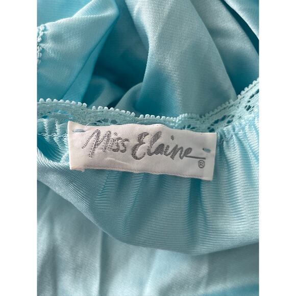 Vintage Miss Elaine Nylon Peignoir Set Gown and Robe - Picture 8 of 15